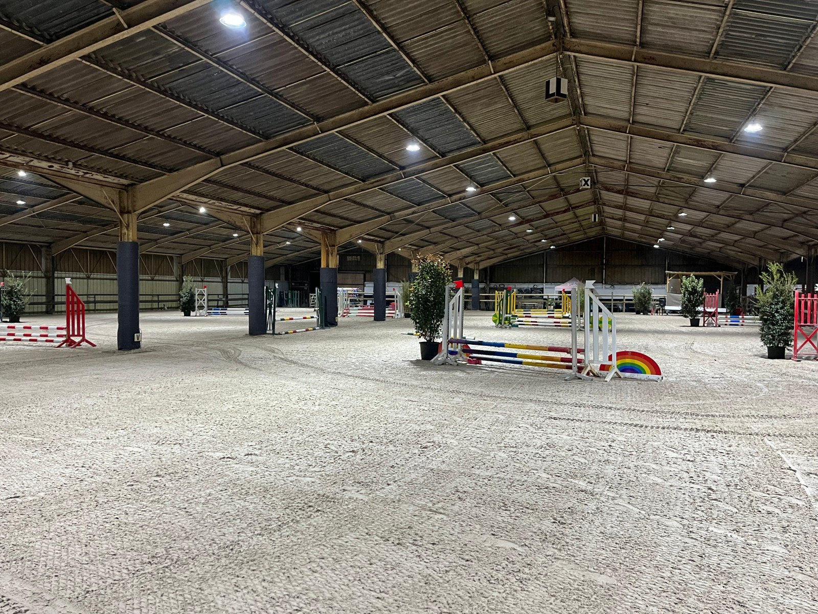 Installation du Domaine Equestre du Chateau d'Hem