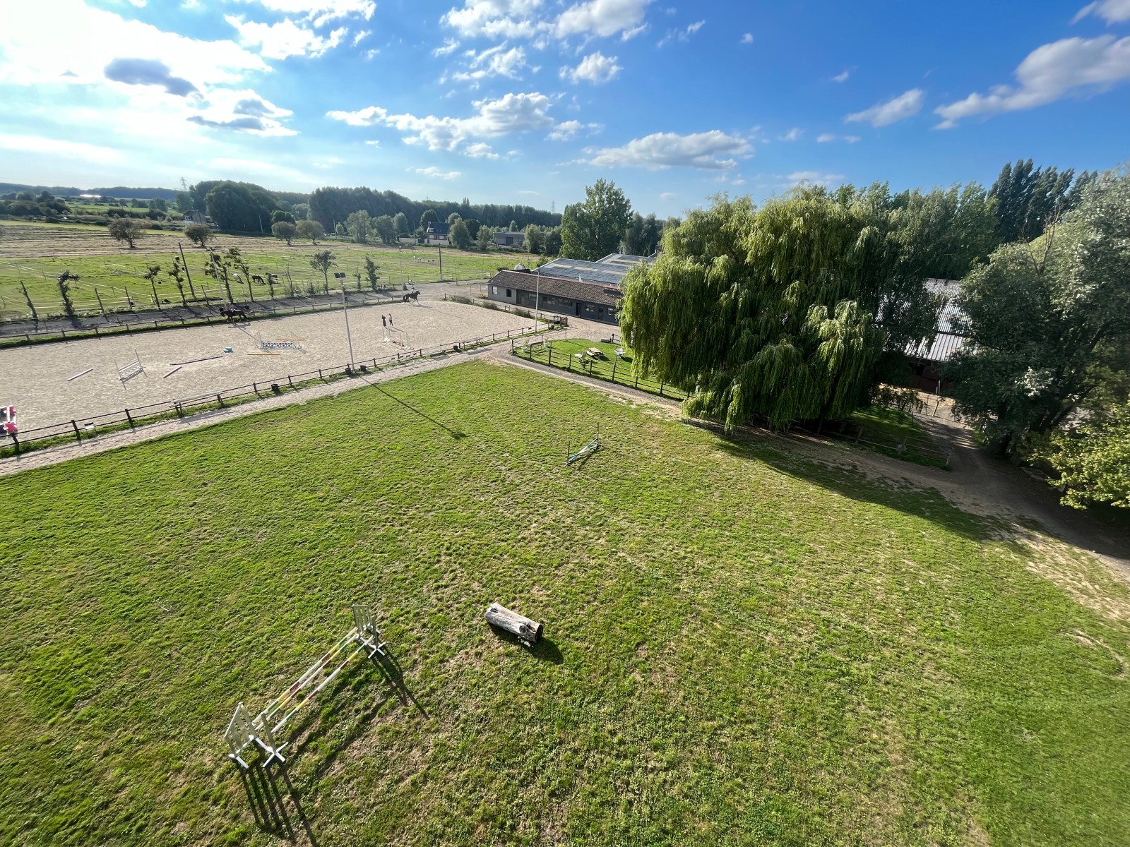 Installation du Domaine Equestre du Chateau d'Hem